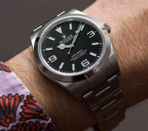 rolex explorer 1 39mm wrist shot|are Rolex explorers worth buying.